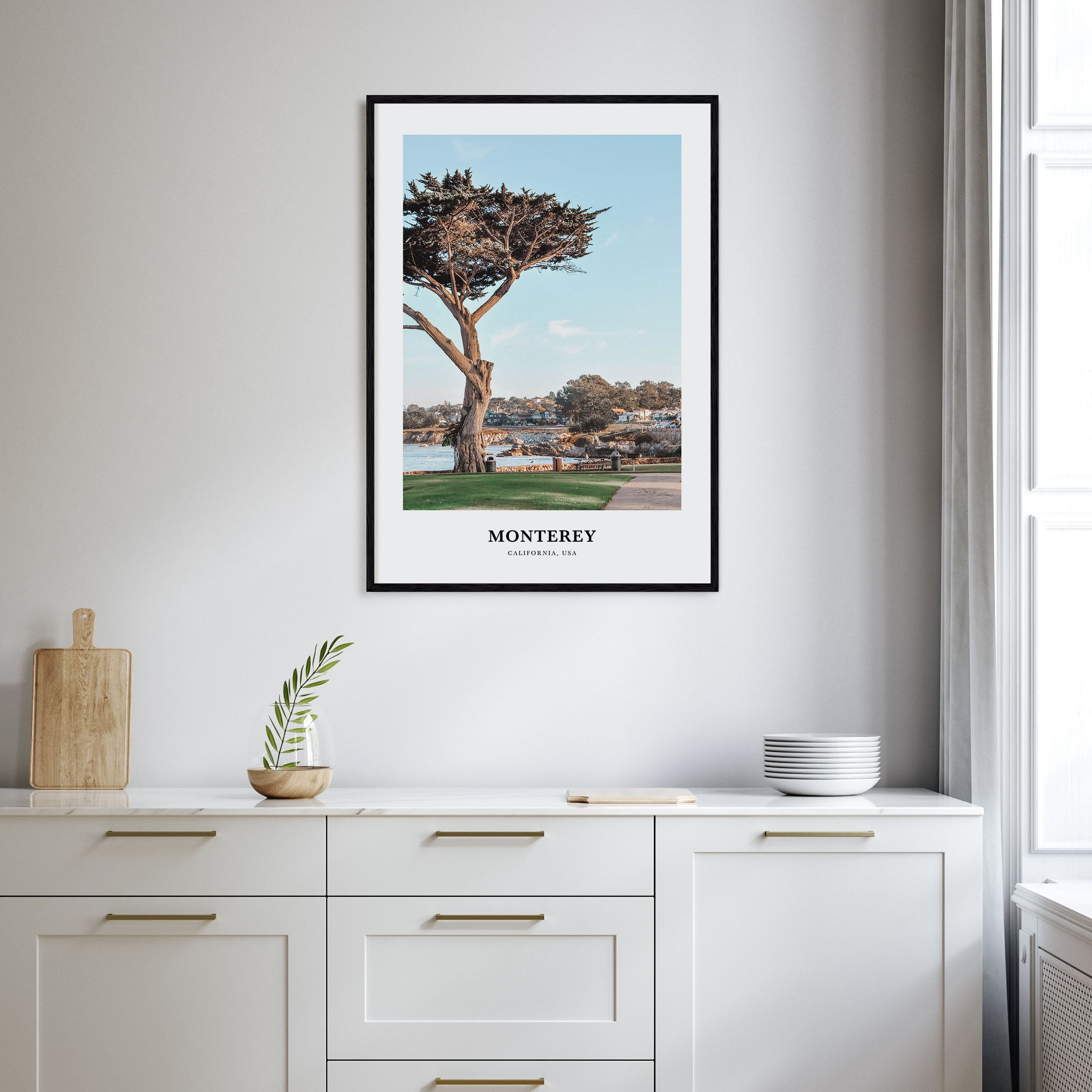 Monterey Portrait Color Poster
