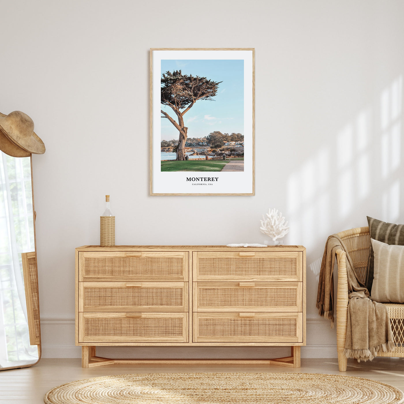 Monterey Portrait Color Poster
