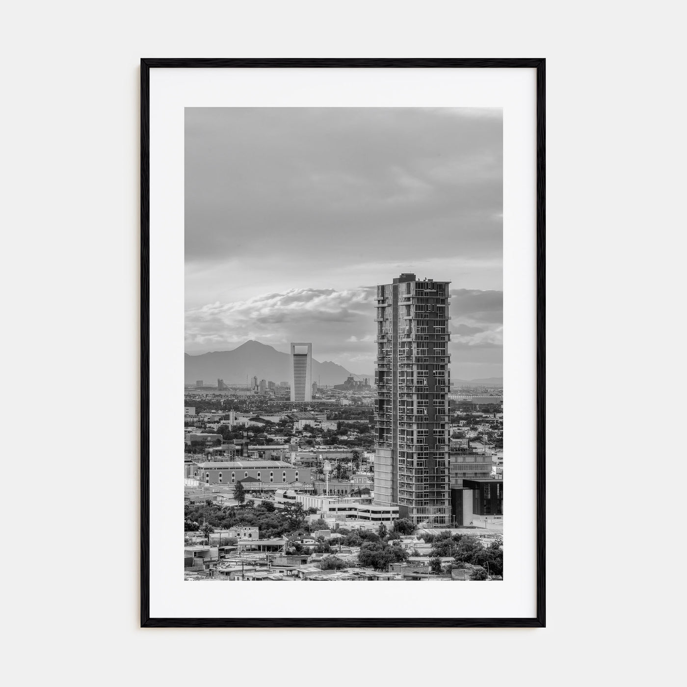 Monterrey Photo B&W Poster