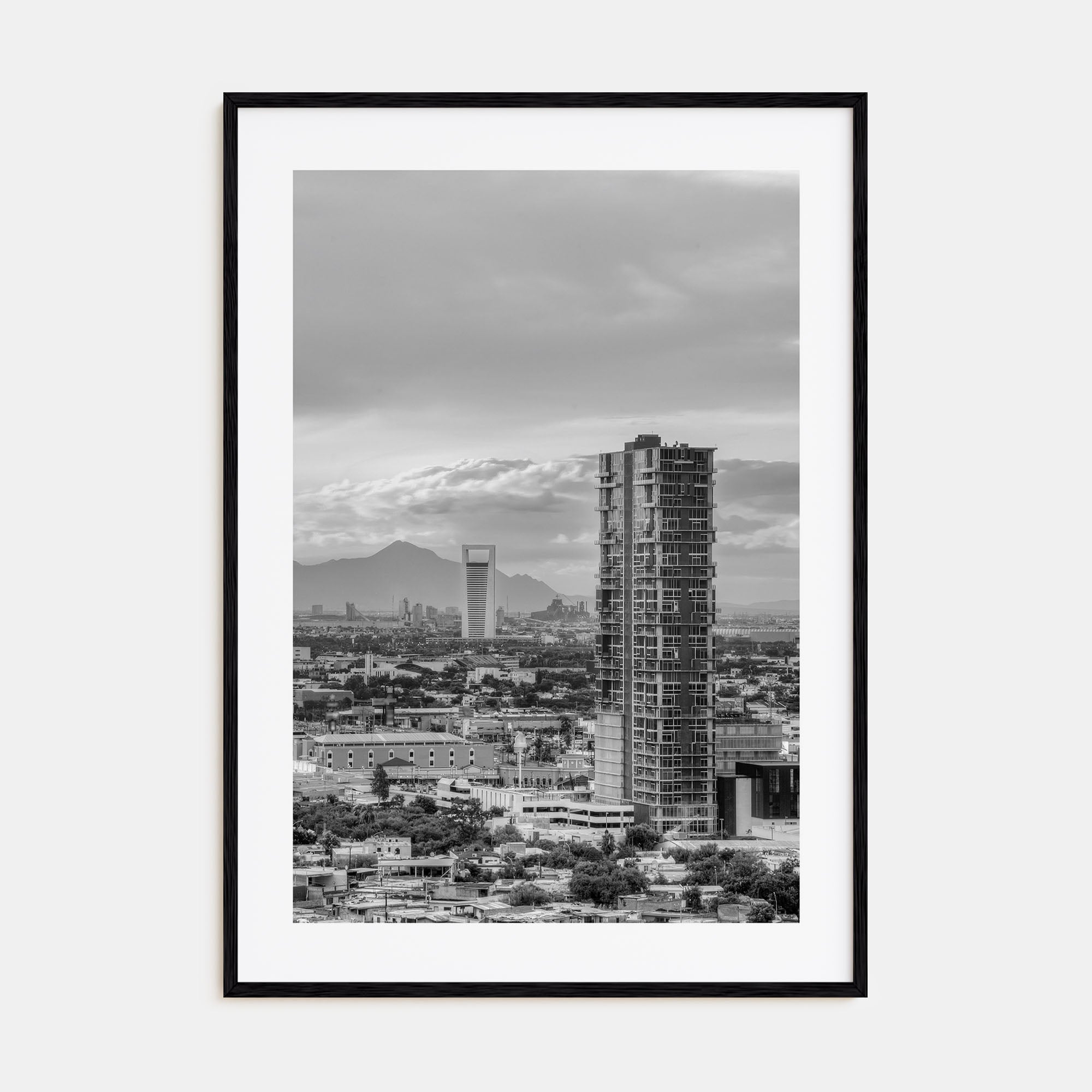 Monterrey Photo B&W Poster