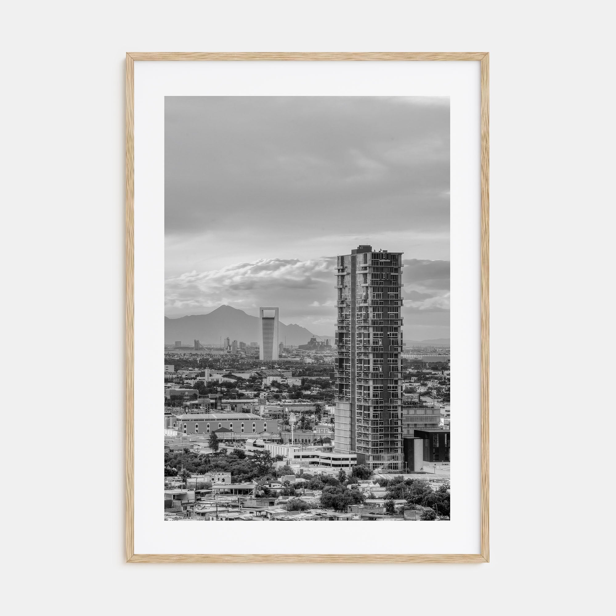 Monterrey Photo B&W Poster