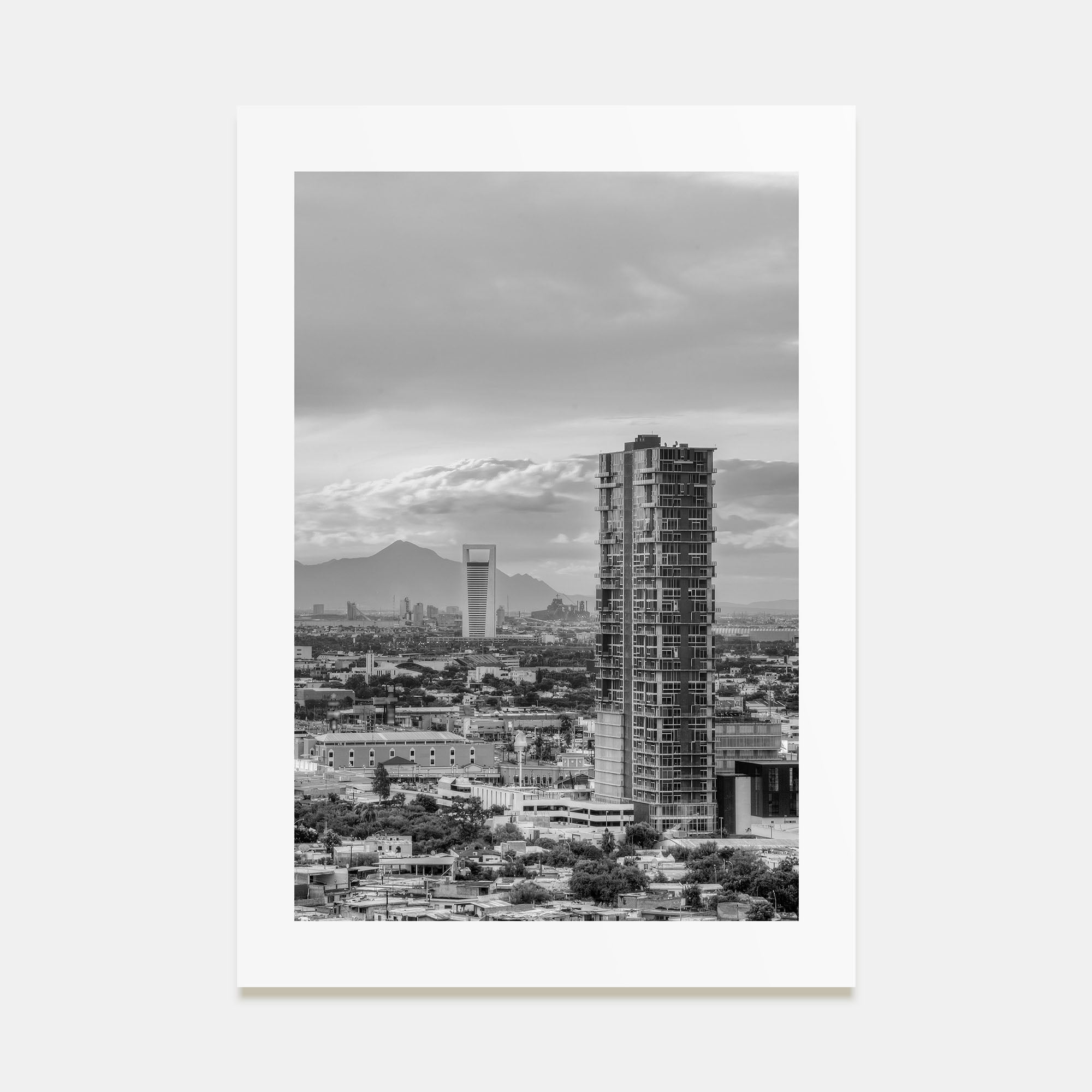 Monterrey Photo B&W Poster