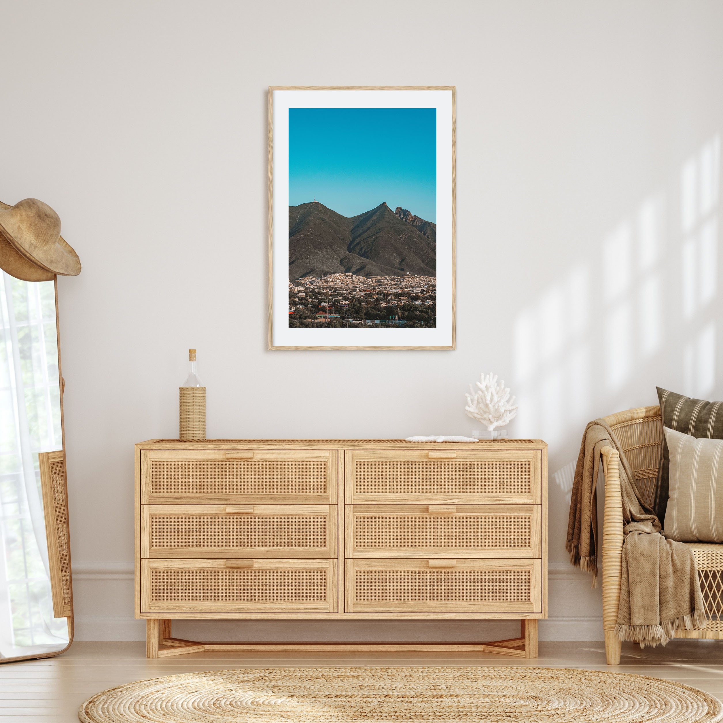 Monterrey Photo Color Poster