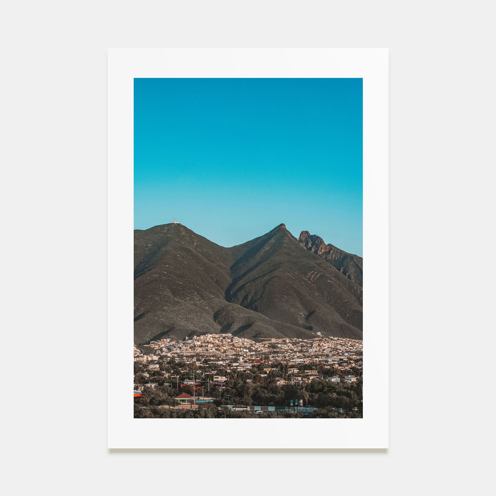 Monterrey Photo Color Poster