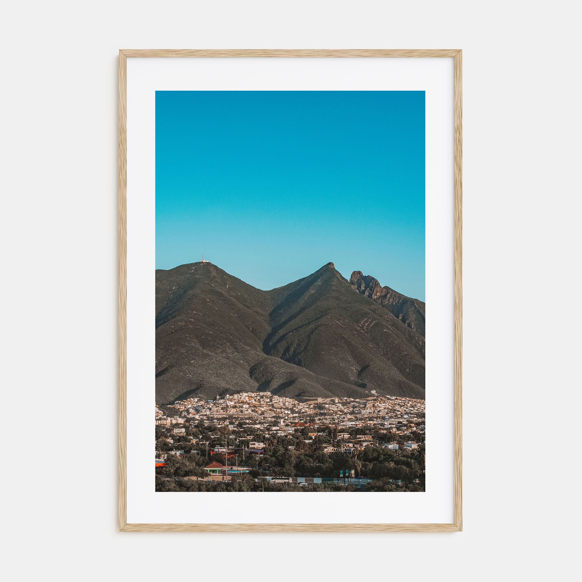 Monterrey Photo Color Poster