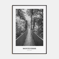 Monteverde Portrait B&W Poster