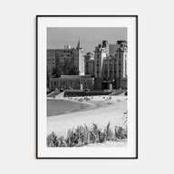 Montevideo Photo B&W Poster