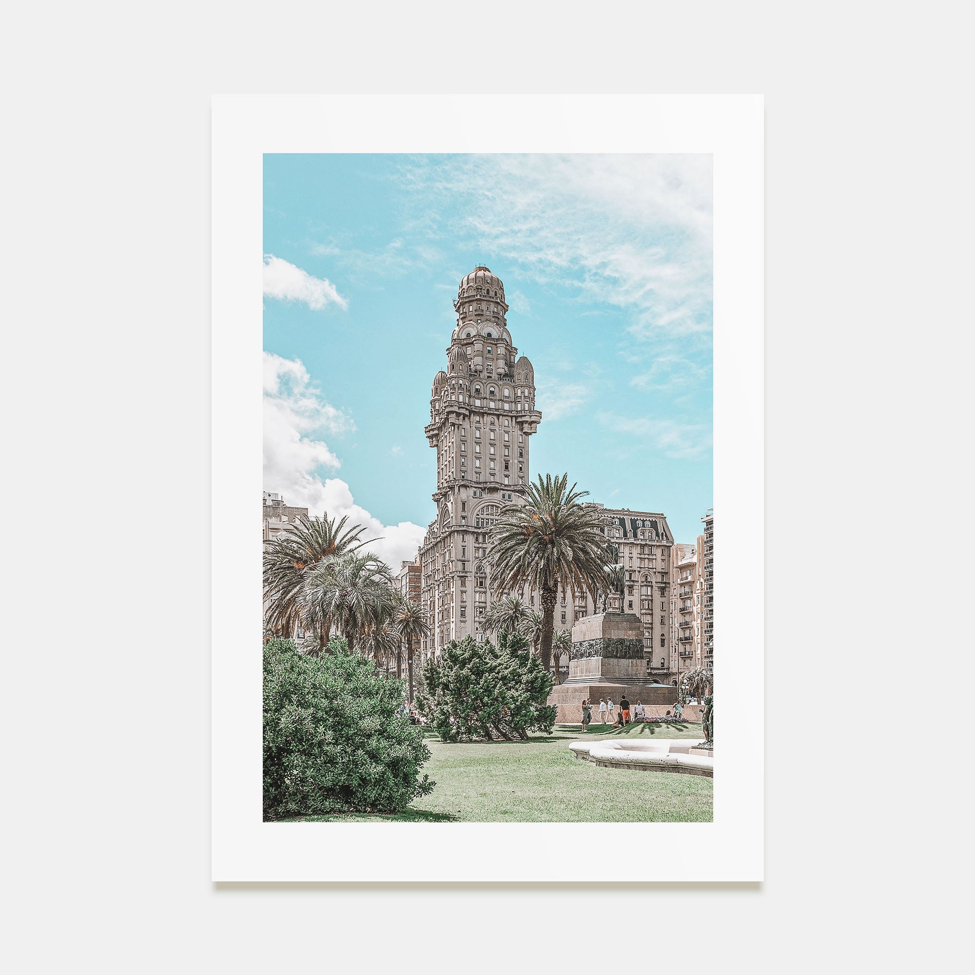 Montevideo Photo Color Poster