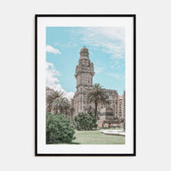 Montevideo Photo Color Poster