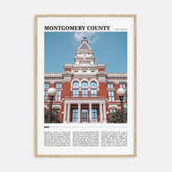 Montgomery County Travel Color Poster