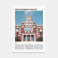 Montgomery County Travel Color Poster