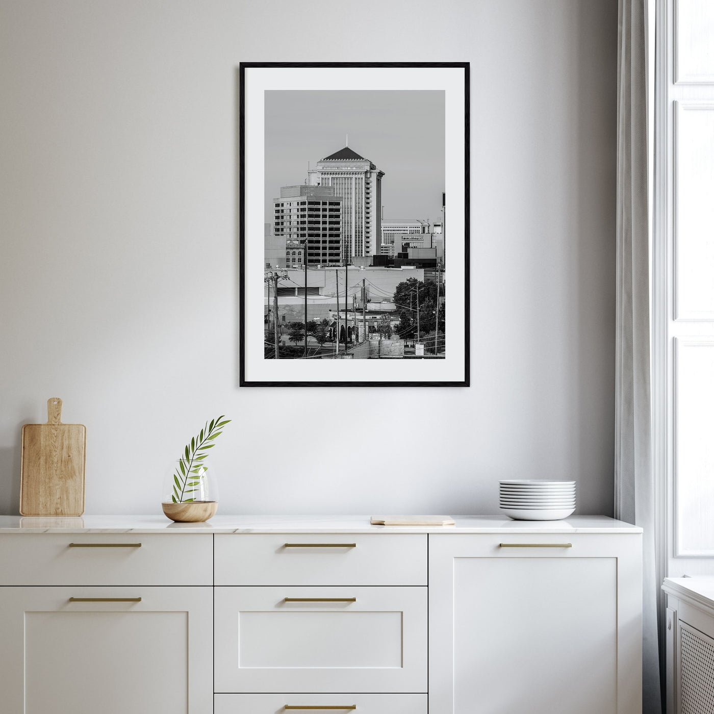 Montgomery Photo B&W Poster