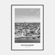 Montgomery Portrait B&W Poster