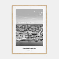 Montgomery Portrait B&W Poster