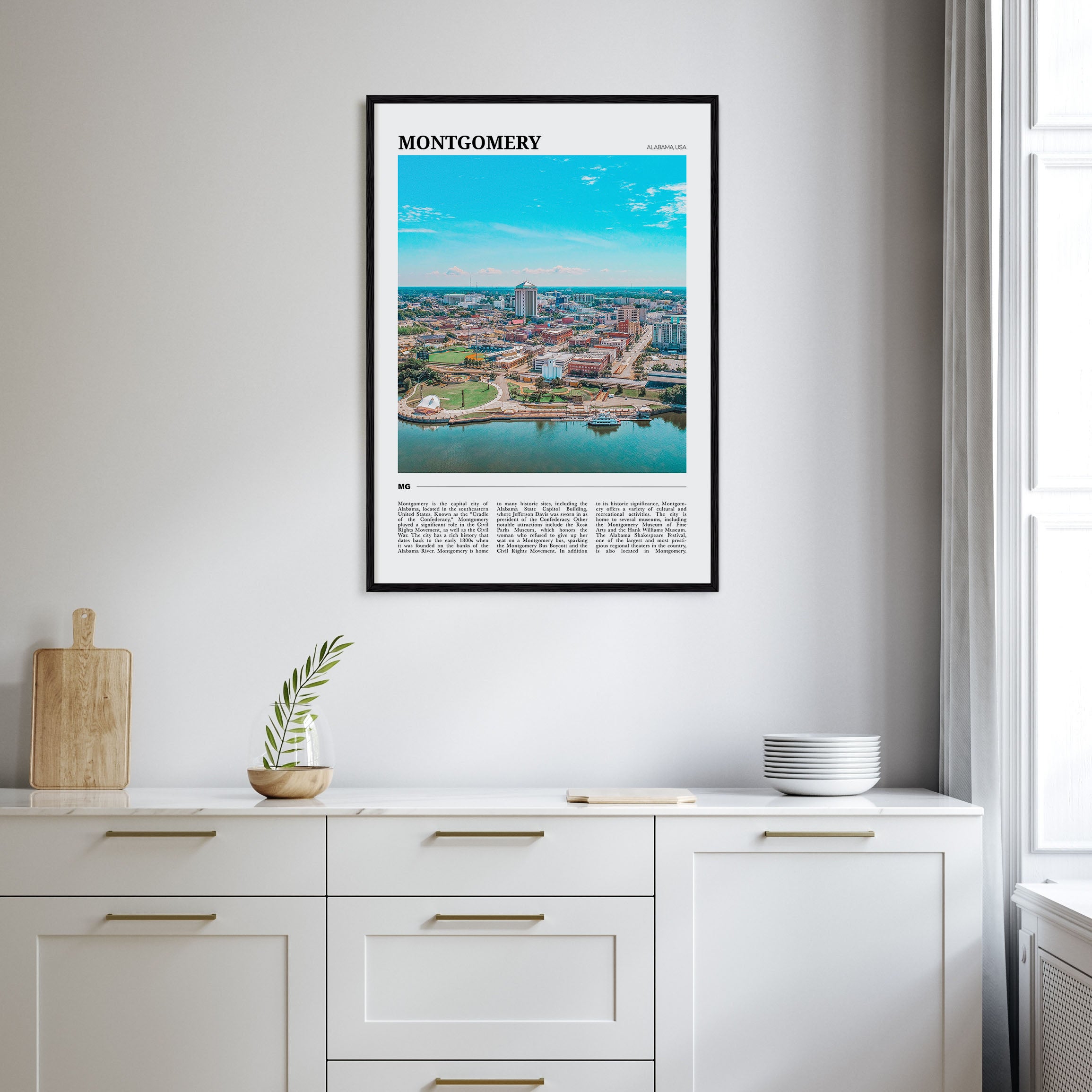 Montgomery Travel Color Poster