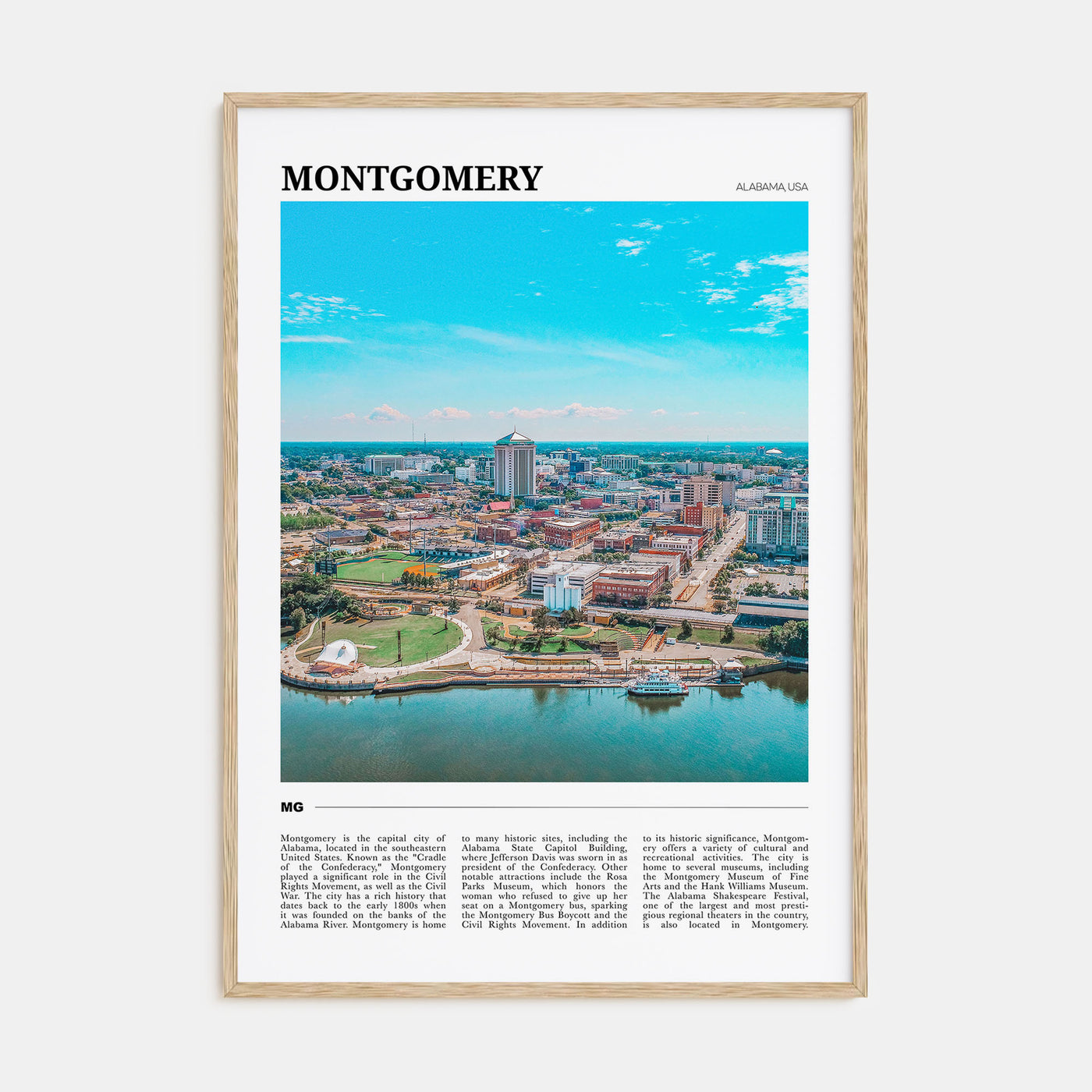 Montgomery Travel Color Poster