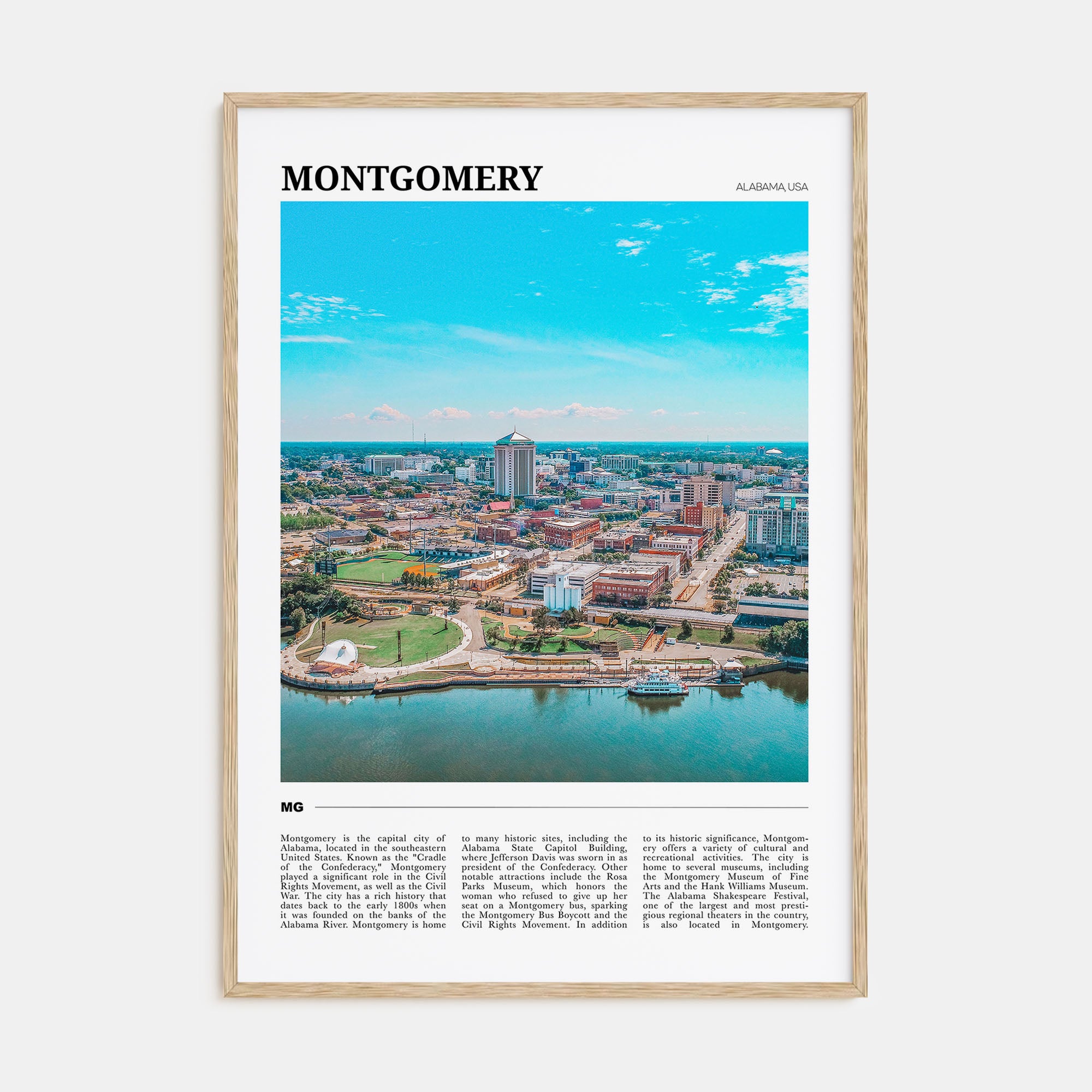 Montgomery Travel Color Poster