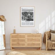 Montpelier Travel B&W Poster