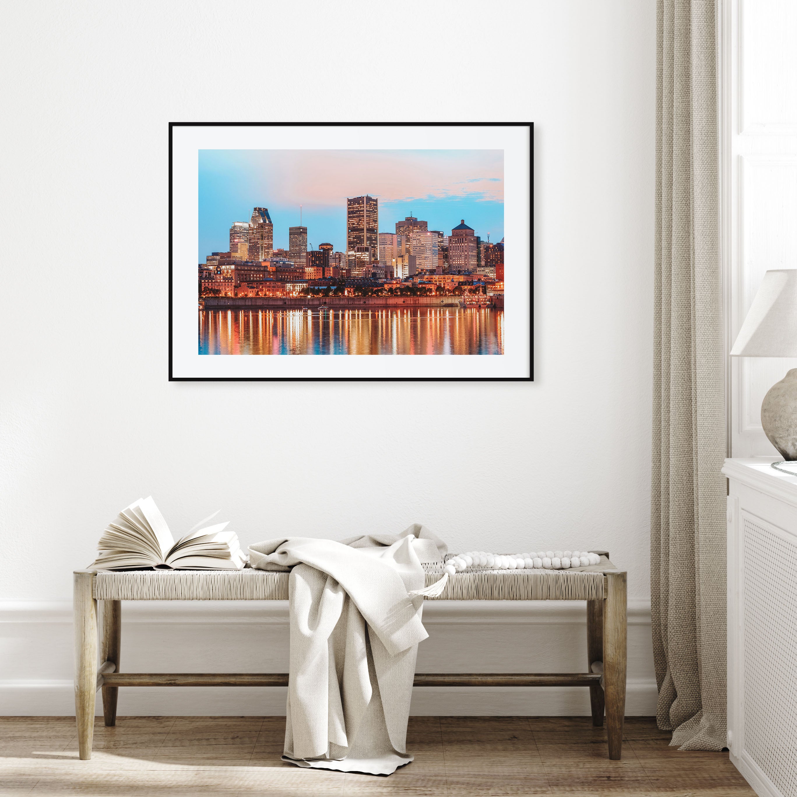 Montreal Landscape Color Poster