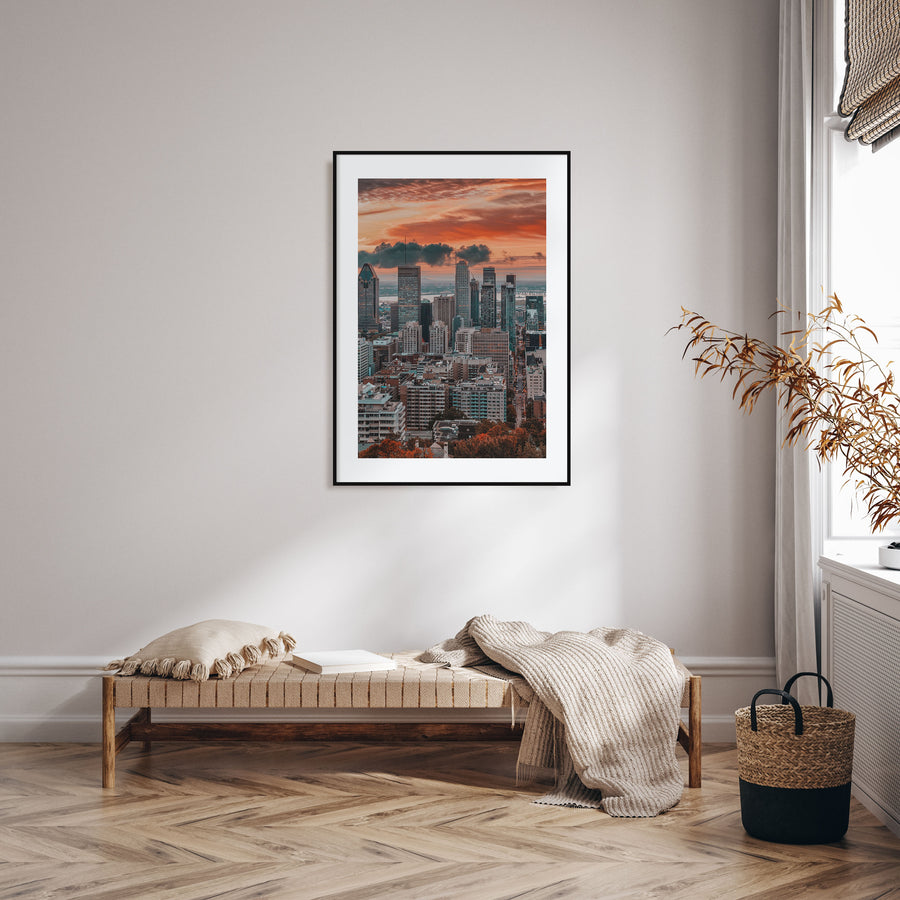 Montreal Photo Color No 3 Poster