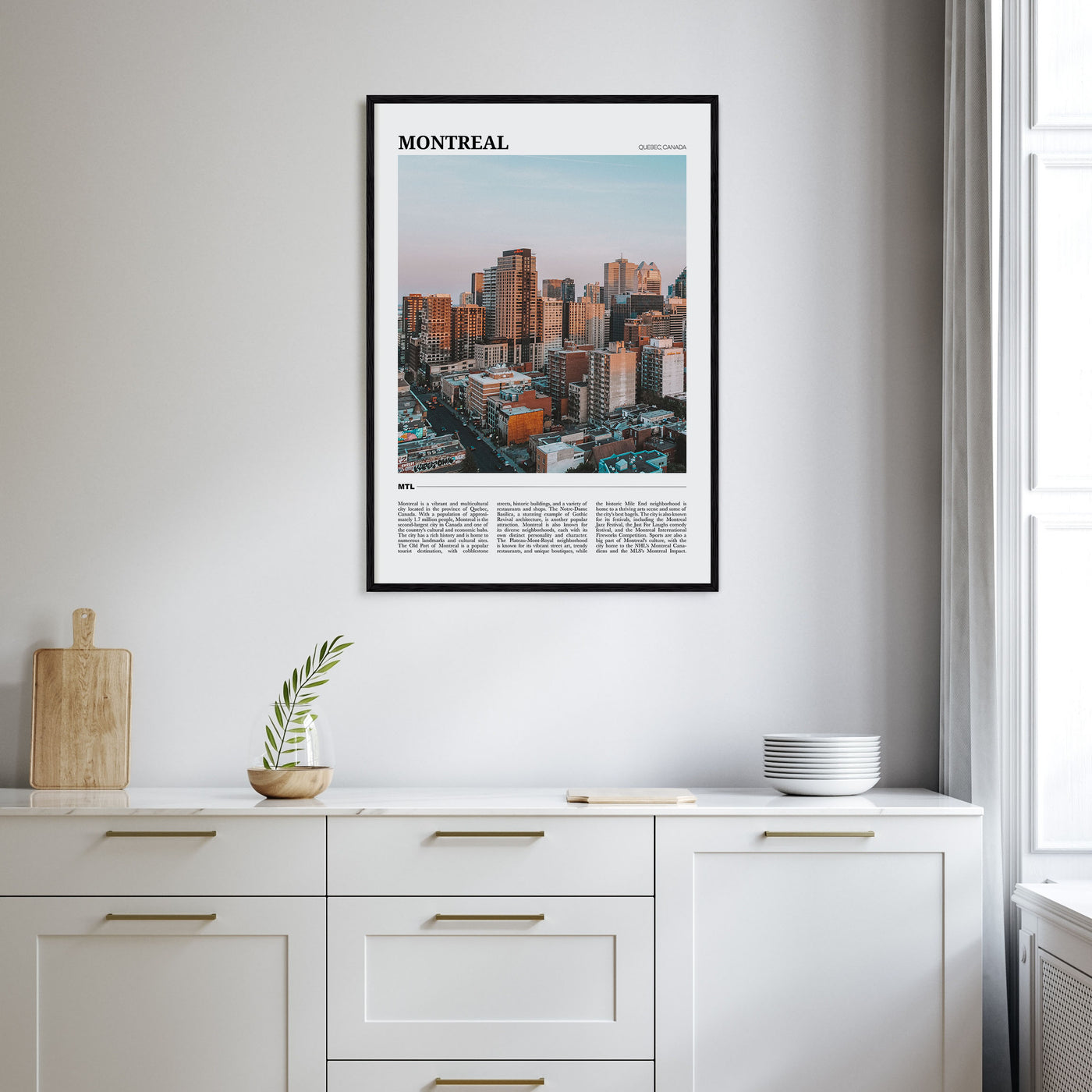 Montreal Travel Color No 1 Poster