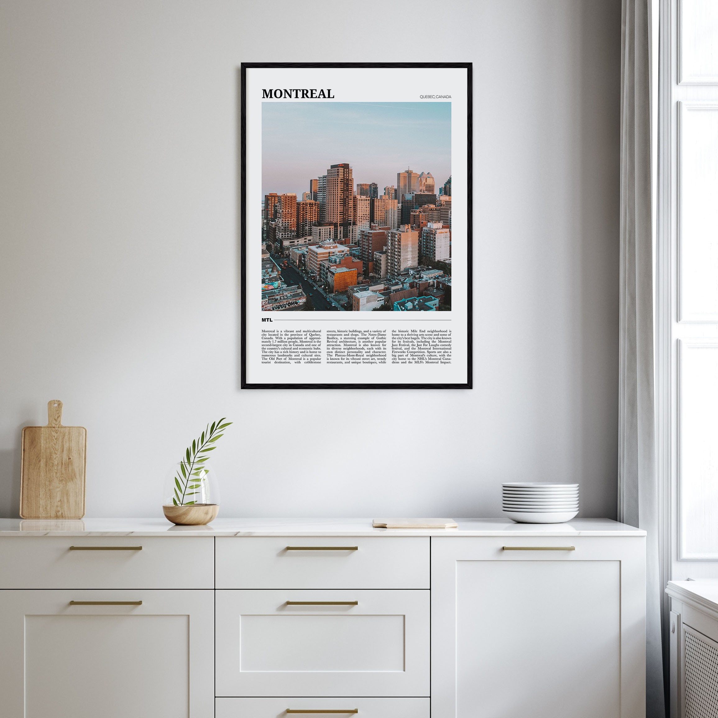 Montreal Travel Color No 1 Poster
