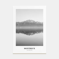 Montreux Portrait B&W Poster