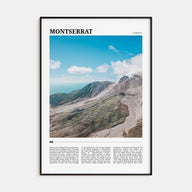Montserrat, Caribbean Travel Color Poster