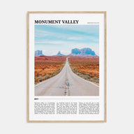 Monument Valley Travel Color Poster