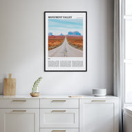 Monument Valley Travel Color Poster