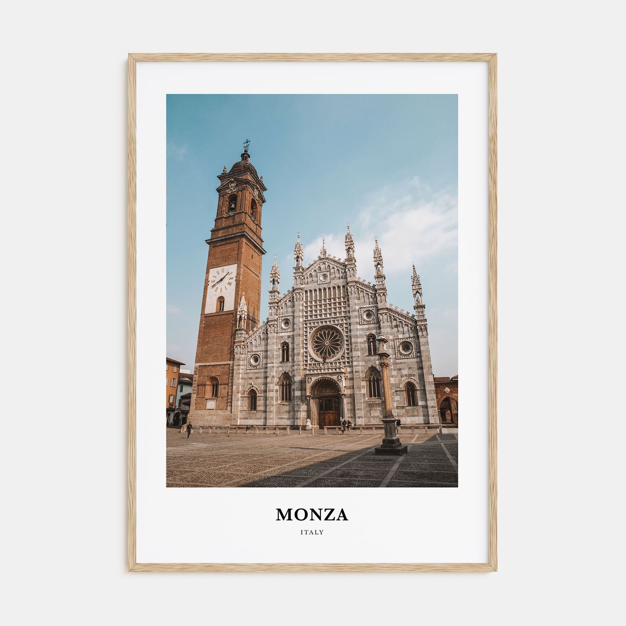 Monza Portrait Color Poster
