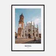 Monza Portrait Color Poster
