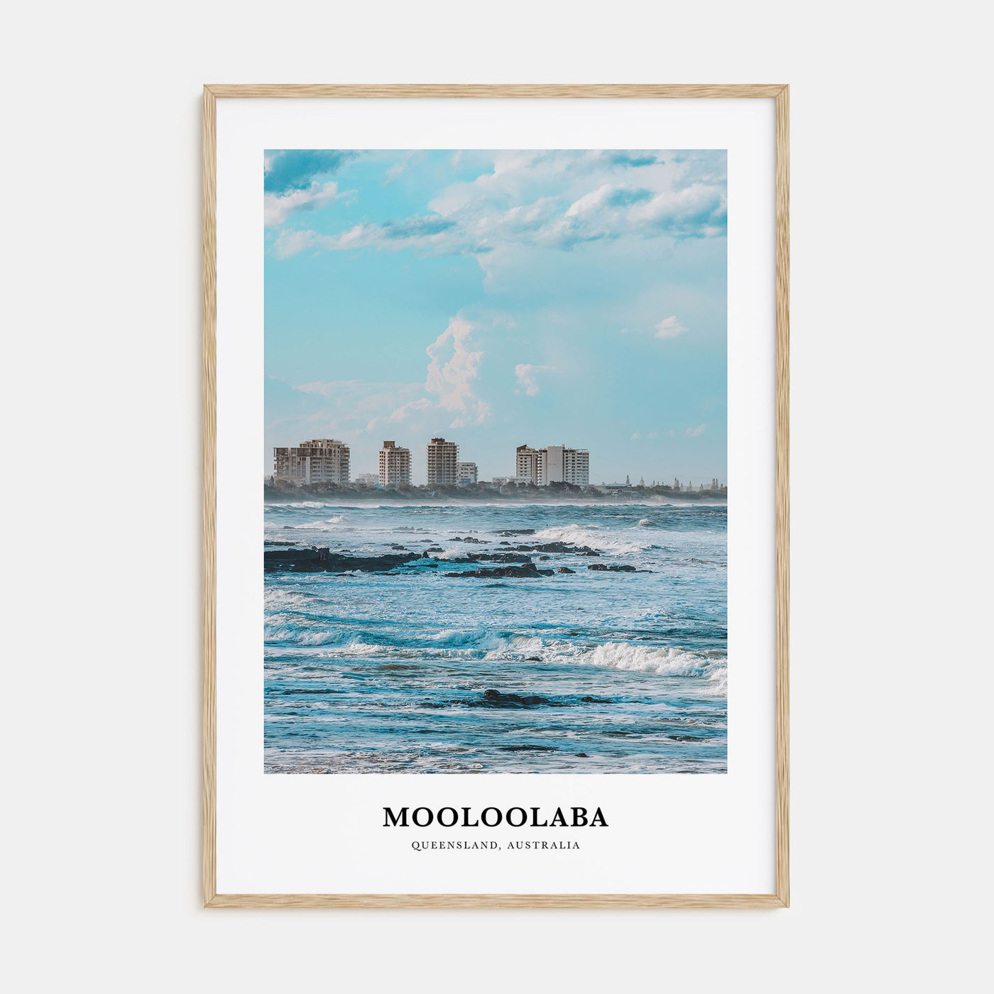Mooloolaba Portrait Color Poster