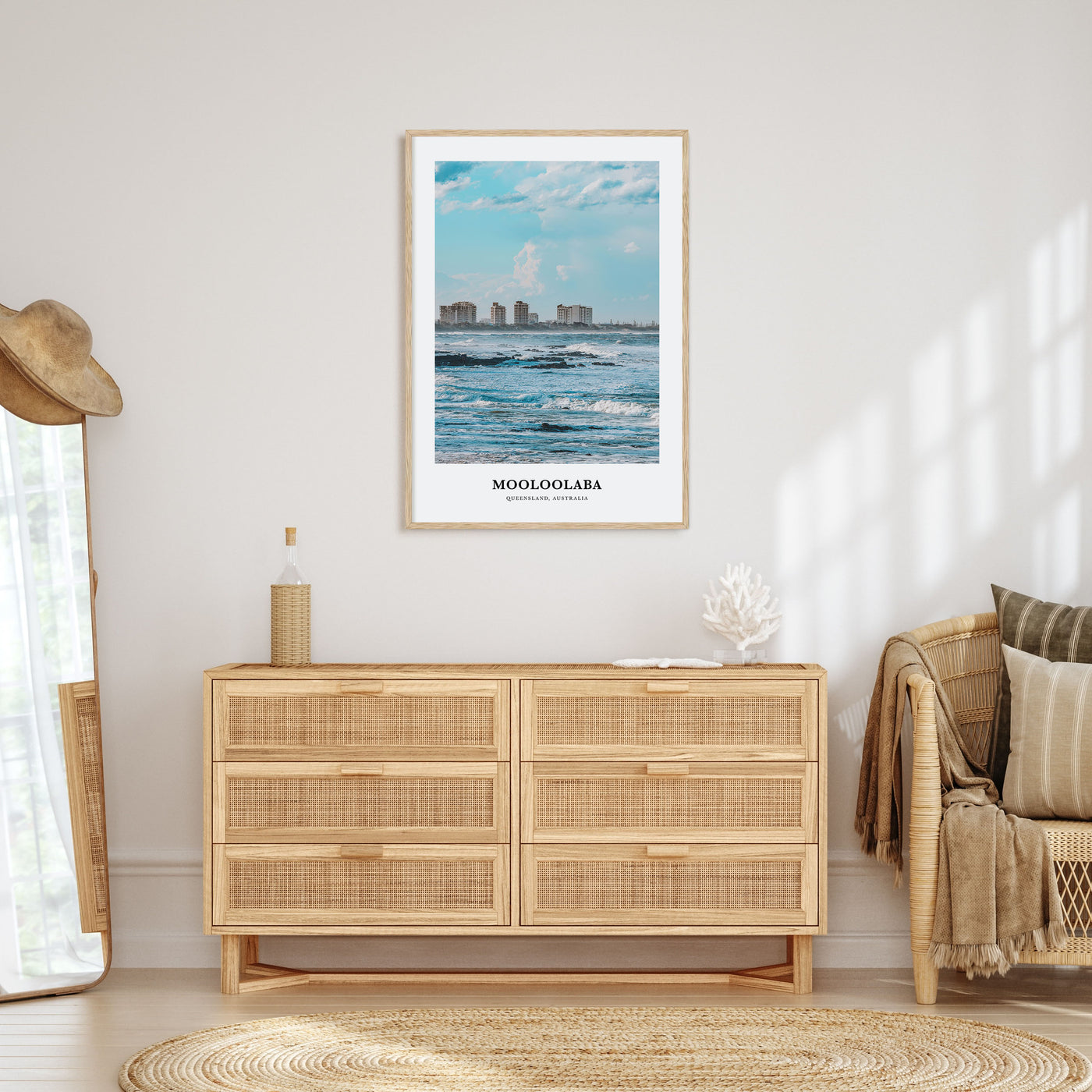 Mooloolaba Portrait Color Poster