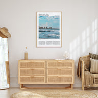 Mooloolaba Travel Color Poster