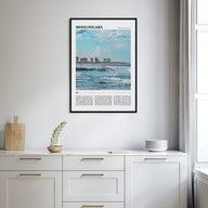 Mooloolaba Travel Color Poster