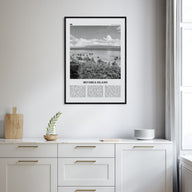 Moorea Island Travel B&W Poster