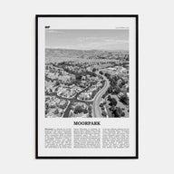 Moorpark Travel B&W Poster