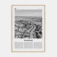 Moorpark Travel B&W Poster