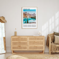 Moraine Lake Travel Color Poster
