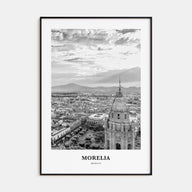 Morelia Portrait B&W Poster