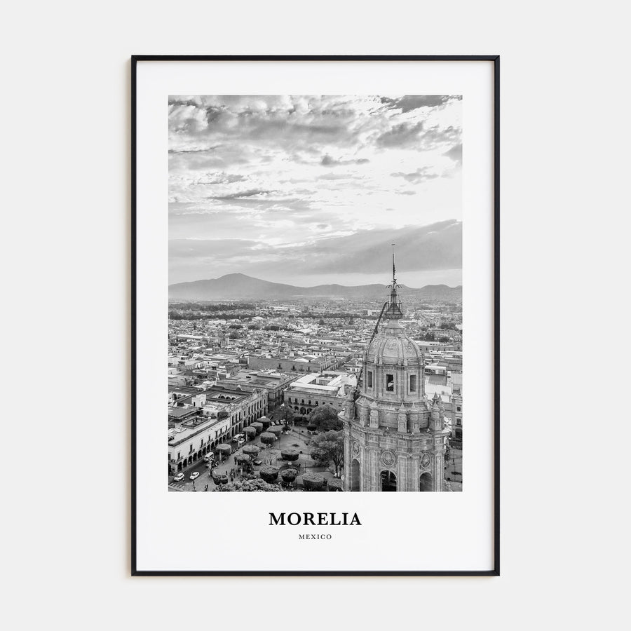 Morelia Portrait B&W Poster