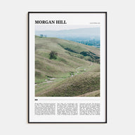 Morgan Hill Travel Color Poster