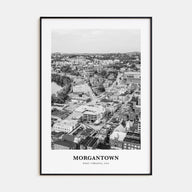 Morgantown Portrait B&W Poster