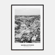 Morgantown Portrait B&W Poster