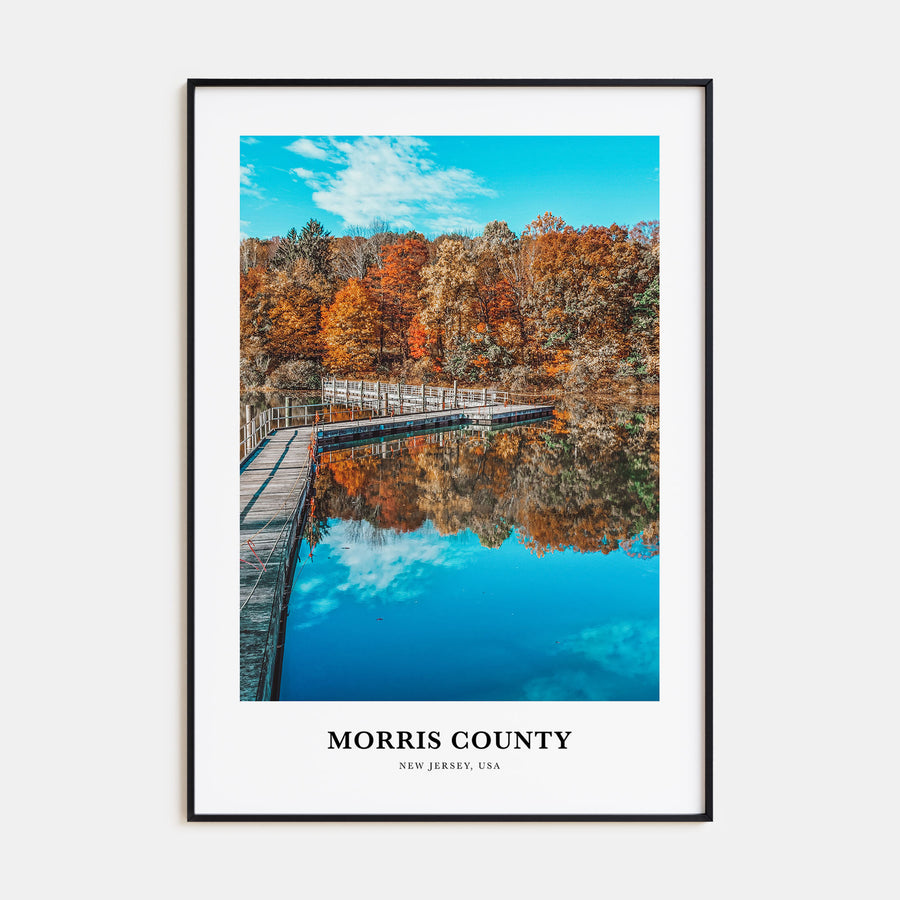 Morris County Portrait Color Poster