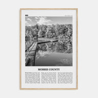 Morris County Travel B&W Poster