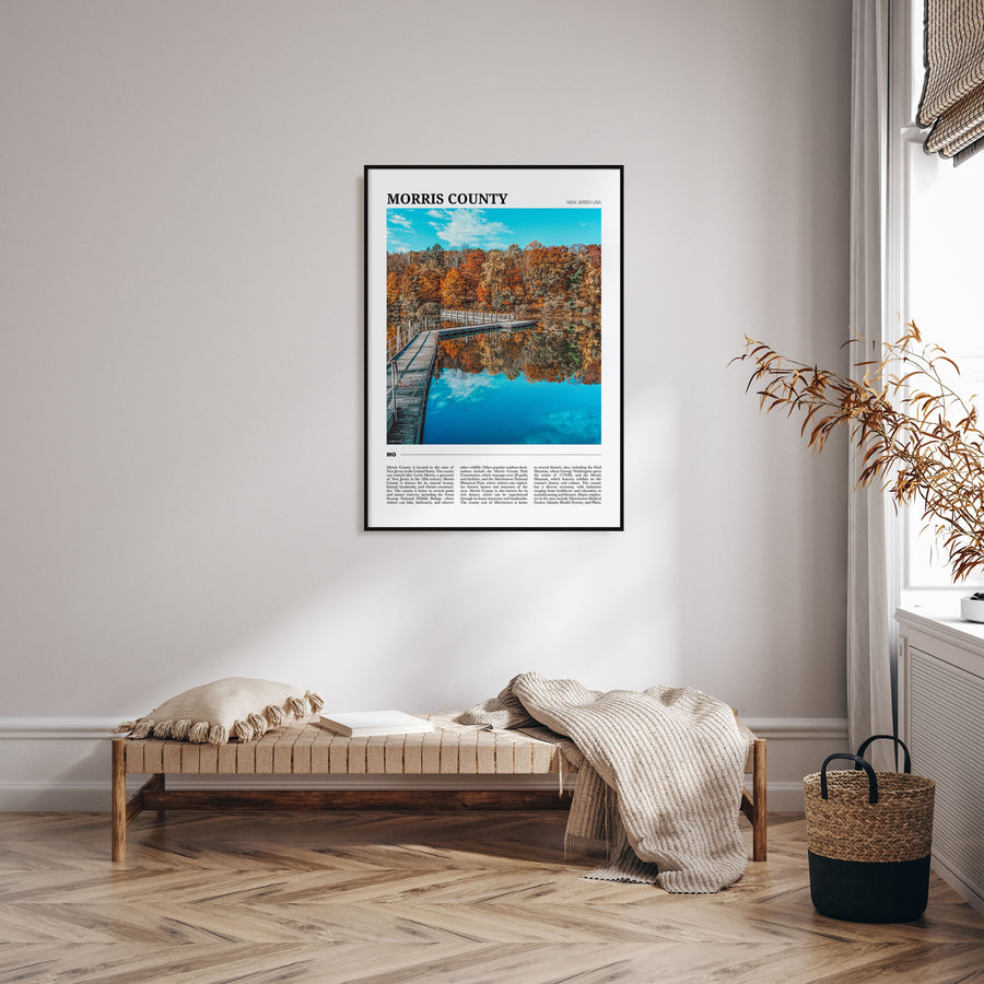 Morris County Travel Color Poster