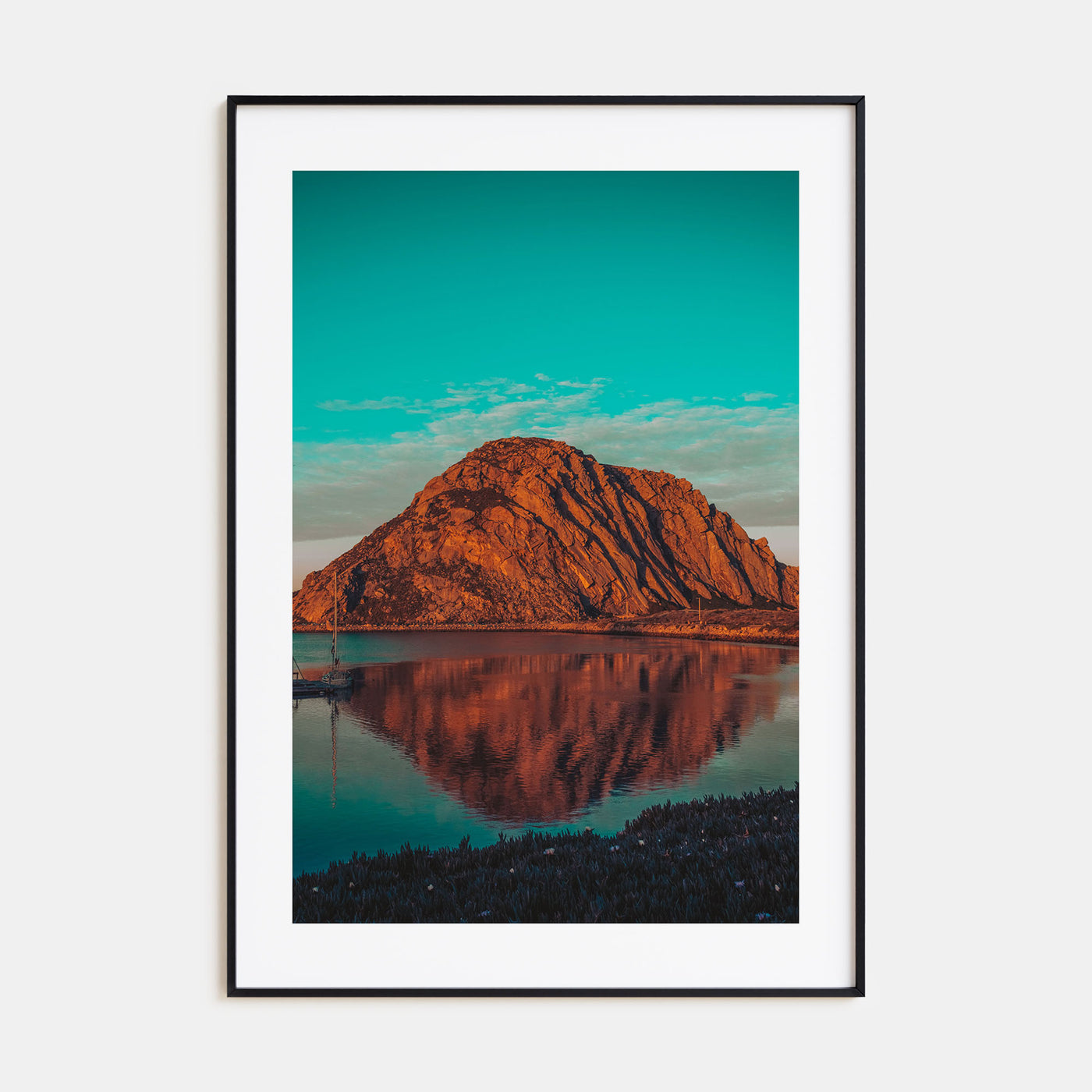 Morro Bay Photo Color Poster