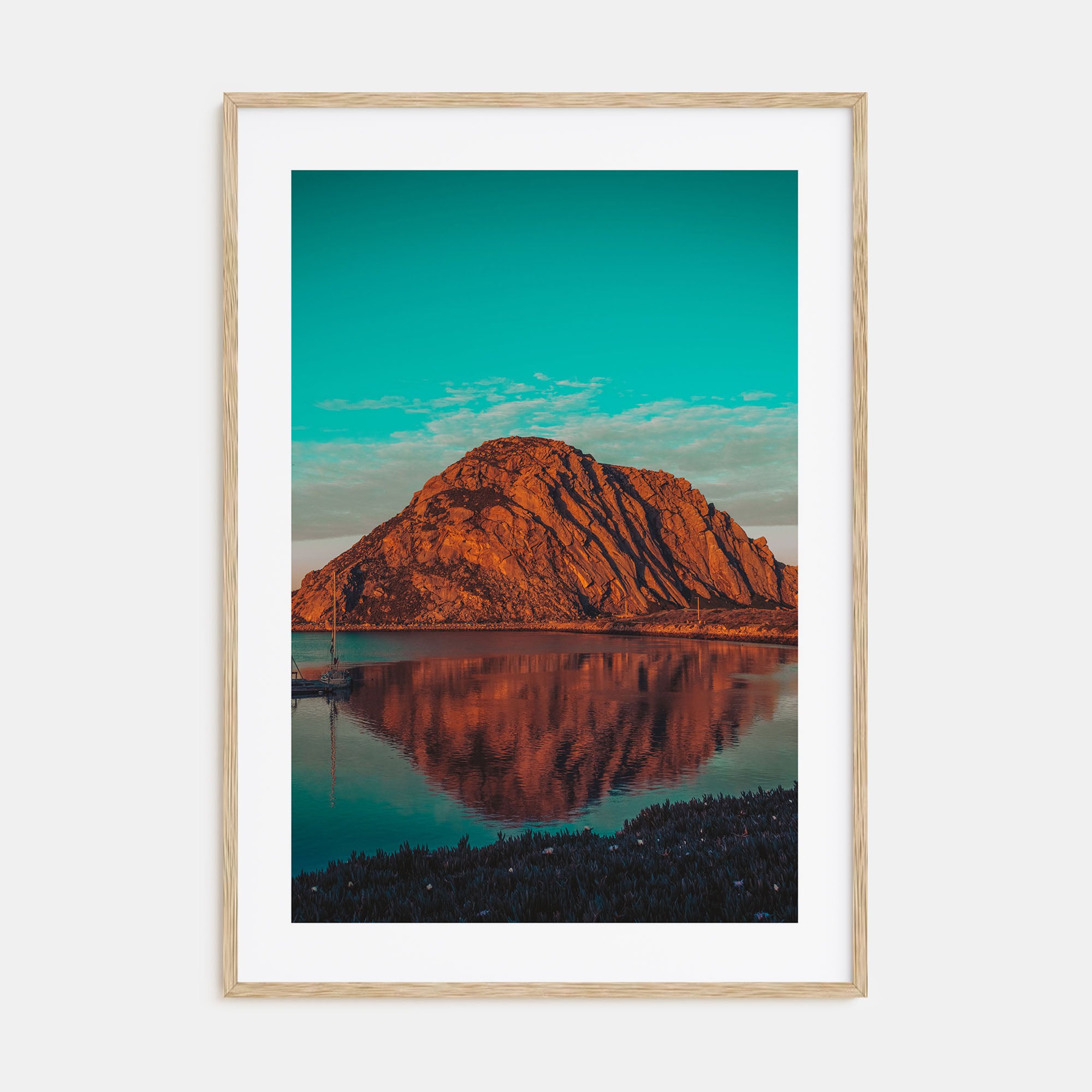 Morro Bay Photo Color Poster